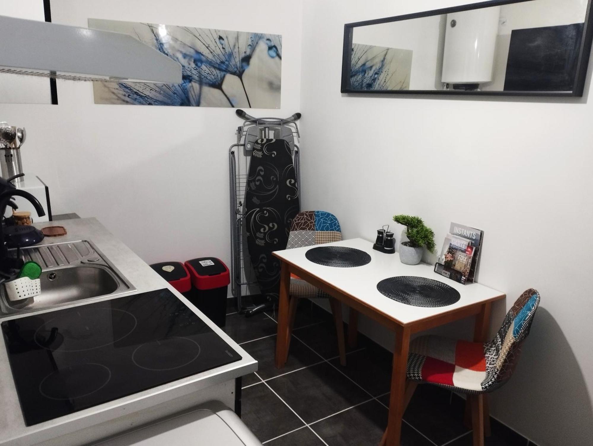 Appartement Avec Cour Plein Centre Foix Buitenkant foto